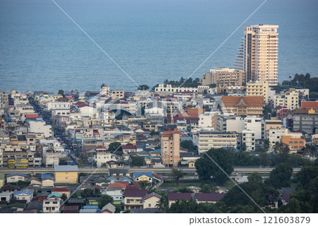 THAILAND PRACHUAP HUA HIN CITY VIEW THAILAND PRACHUAP HUA HIN CITY VIEW 121603879