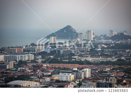 THAILAND PRACHUAP HUA HIN CITY VIEW 121603883
