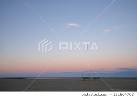 Borkum, East Frisia, North Sea in Lower Saxony, Germany 121604708