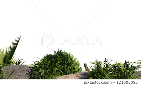 vegetation nature plant green natural environment foliage background 3d render. landscape tree jungle summer forest leaf tropical garden ecology grass. flora isolated park bush wild tropic. vegetation nature plant green natural environment foliage background 3d render. landscape tree jungle summer forest leaf tropical garden ecology grass. flora isolated park bush wild tropic. 121605056
