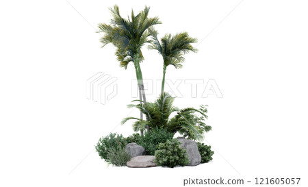 vegetation nature plant green natural environment foliage background 3d render. landscape tree jungle summer forest leaf tropical garden ecology grass. flora isolated park bush wild tropic. vegetation nature plant green natural environment foliage background 3d render. landscape tree jungle summer forest leaf tropical garden ecology grass. flora isolated park bush wild tropic. 121605057