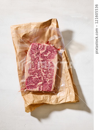 fresh raw Australian Wagyu steak 121605536