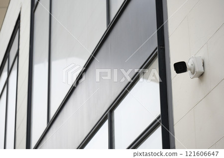 Security Camera Successfully Mounted on the Wall for Optimal Surveillance Purpose and Use Security Camera Successfully Mounted on the Wall for Optimal Surveillance Purpose and Use 121606647