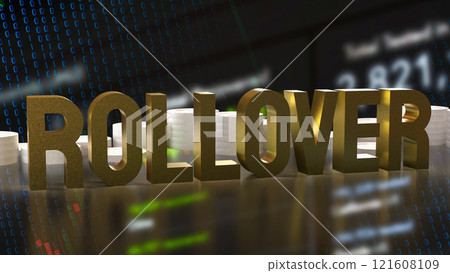 The Rollover text on Business Background 3d rendering. The Rollover text on Business Background 3d rendering. 121608109