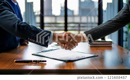 business handshake 121608487