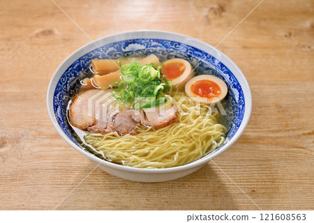 註）蒸氣是合成的。鹽拉麵，鹽拉麵，鹽拉麵，拉麵，中式麵條。 121608563