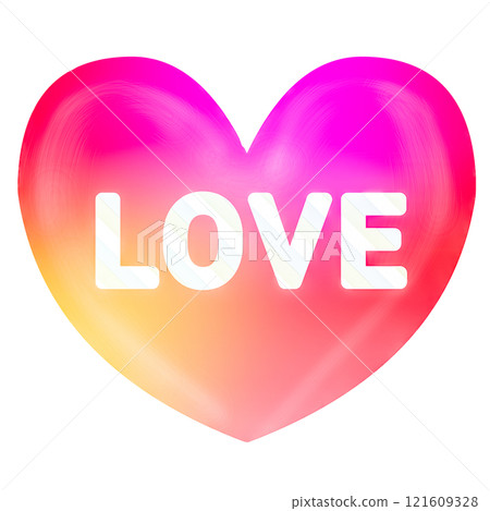 Heart mark 121609328