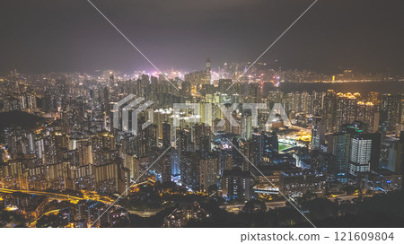 View of a Vibrant Cityscape Illuminated at Night Dec 24 2024 View of a Vibrant Cityscape Illuminated at Night Dec 24 2024 121609804