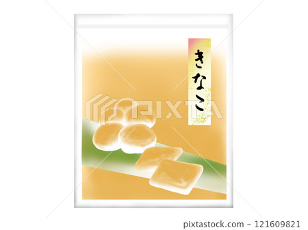 Kinako packaged products 121609821