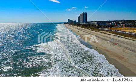 Myrtle Beach South Carolina - aerial view 121610455