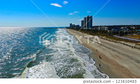 Myrtle Beach South Carolina - aerial view 121610483