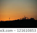 Scenery with a steel tower 121610853