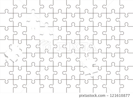 Jigsaw puzzle image material 121610877