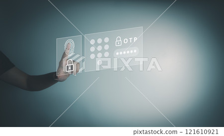 Password and username for access data of laptop, security to login with otp and digit code, send from system service to mobile phone 121610921