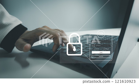 Password and username for access data of laptop, security to login with otp and digit code, send from system service to mobile phone 121610923