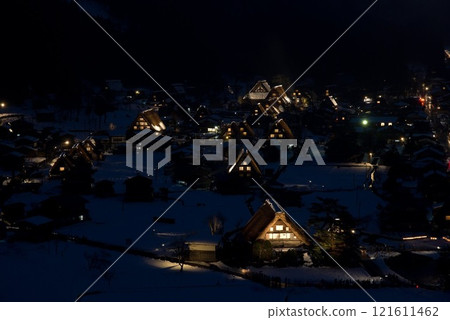 Light up Shirakawago Light up Shirakawago 121611462