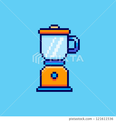 Pixel art Blender game asset design 121611536
