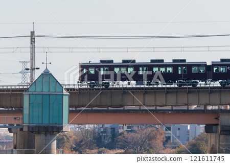 Hankyu Railway Imazu Line Railway Bridge Hankyu Railway Imazu Line Railway Bridge 121611745