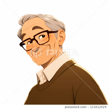 Senior men with a smile 121612024