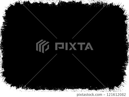 scratch texture grunge frame distressed border background vector illustration vintage wallpaper 121612082