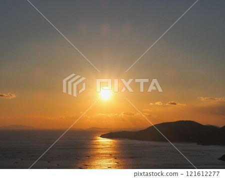 從萬葉岬看到的播磨灘夜景 從萬葉岬看到的播磨灘夜景 121612277