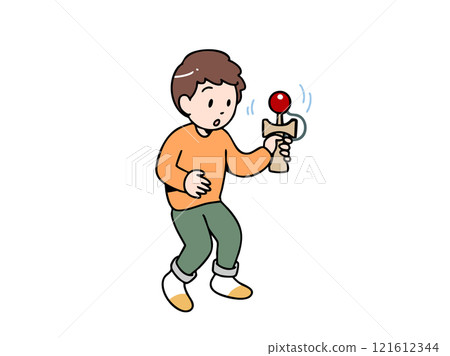 單身男孩玩劍玉 121612344