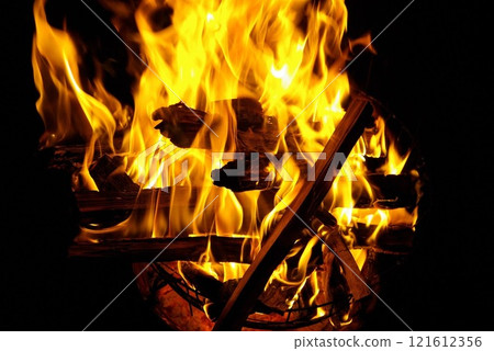 Flames of burning Flames of burning 121612356