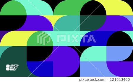 Layout design for sports event of 2026 year.  121613460