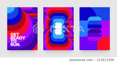Layout design for sports event of 2026 year.  121613500
