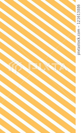 Simple background of orange and white stripes 121613886