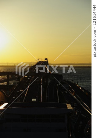 Umihotaru evening landscape Umihotaru evening landscape 121614444