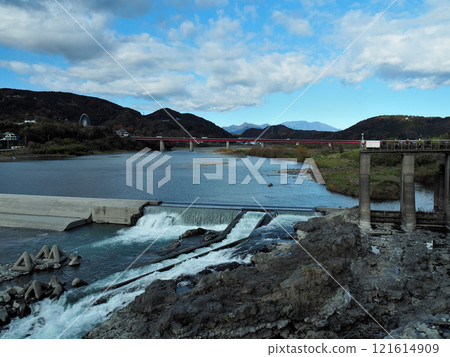 Shizuoka Prefecture, Fuji City, Fuji River 121614909