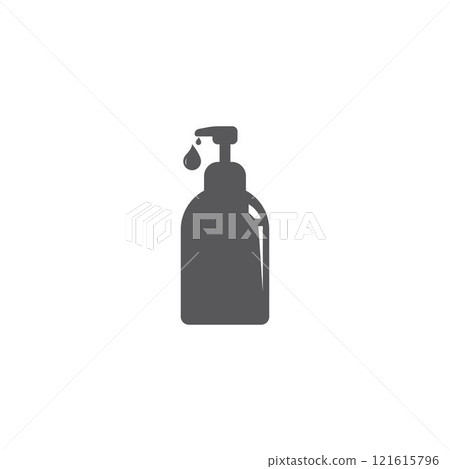 hand sanitizer logo vector hand sanitizer logo vector 121615796