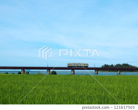 由良川大橋 京都丹後鐵道宮井線 121617503