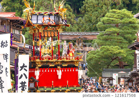 241009 Autumn Takayama Festival illustration 5g056 121617508