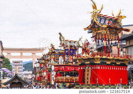 241009 Autumn Takayama Festival illustration 5g079 121617514