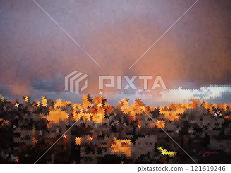 Rainbow of sunset Rainbow of sunset 121619246