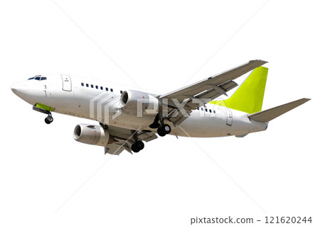 airliner on white background 121620244