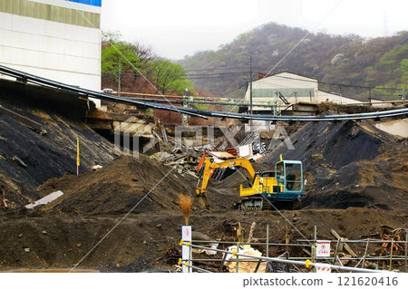 Heavy rain damage caused by a linear rain band associated with Typhoon No. 13, which occurred on September 8, 2023 Heavy rain damage caused by a linear rain band associated with Typhoon No. 13, which occurred on September 8, 2023 121620416
