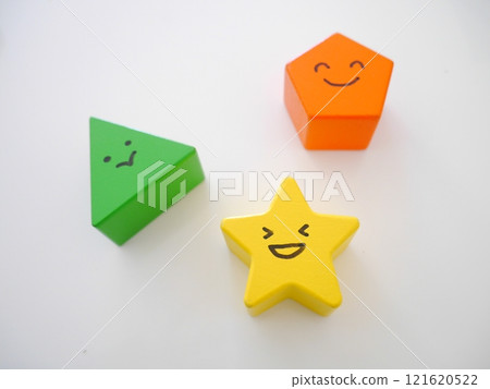 Face block building blocks facial expression Face block building blocks facial expression 121620522