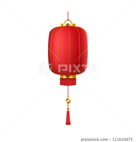 Chinese paper lantern for good luck wish illustration 121620875