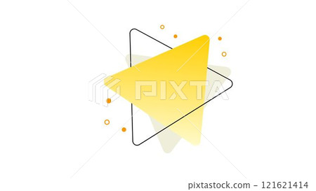 Yellow gradient abstract title background 121621414