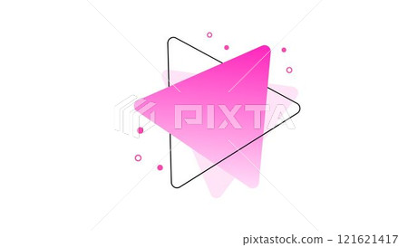 粉紅色漸層抽象標題背景 121621417