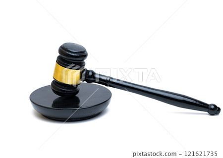 gavel of justice isolated 121621735