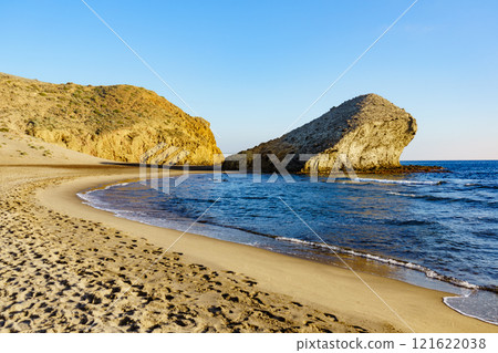 Monsul beach in Park Cabo de Gata, Spain 121622038