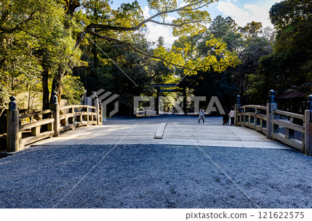 Scenery of Ise Inner Shrine, Mie Prefecture Scenery of Ise Inner Shrine, Mie Prefecture 121622575