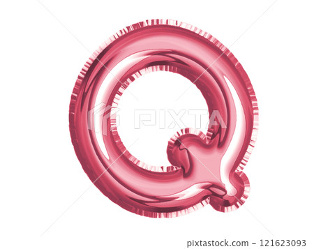 Megenta Pink alphabet Q air balloon for baby shower celebrate decoration party on transparent background Megenta Pink alphabet Q air balloon for baby shower celebrate decoration party on transparent background 121623093