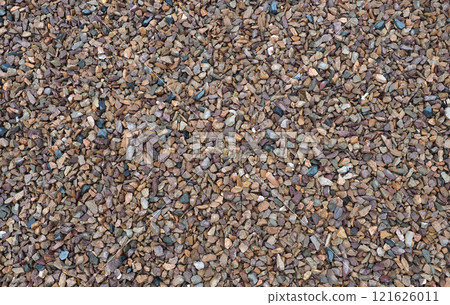 red gravel texture background 121626011