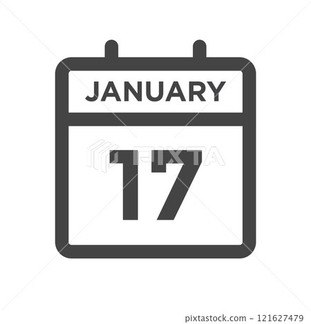 January 17 Calendar Day or Calender Date for Deadlines or Appointment January 17 Calendar Day or Calender Date for Deadlines or Appointment 121627479