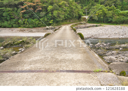 [神岡水下橋（四萬十川）] 高知縣高岡郡四萬十町神岡 121628188